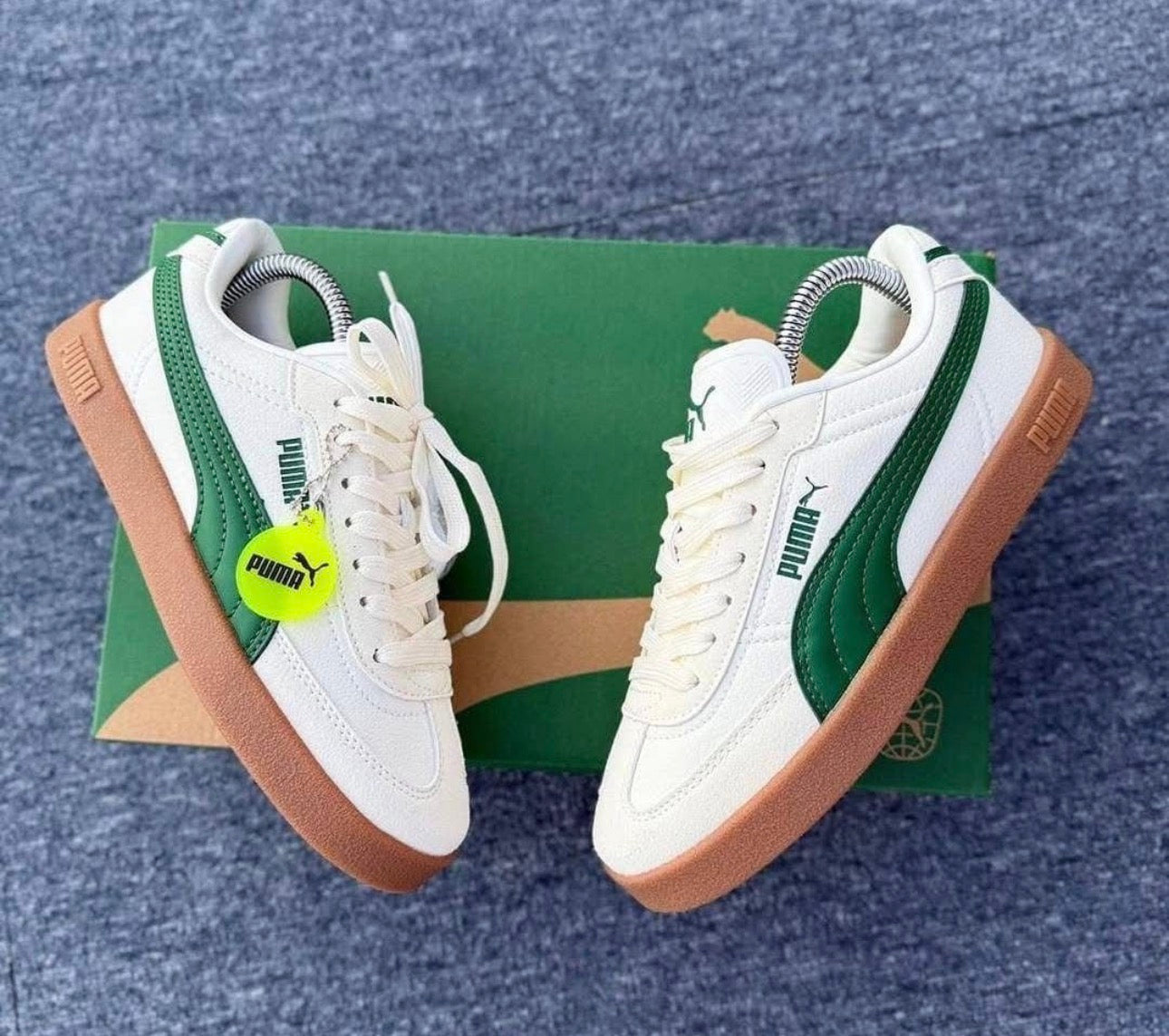 PUMA PALERMO BEIGE VERDE