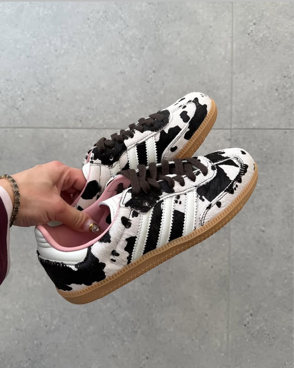 ADIDAS SAMBA OG COW PRINT