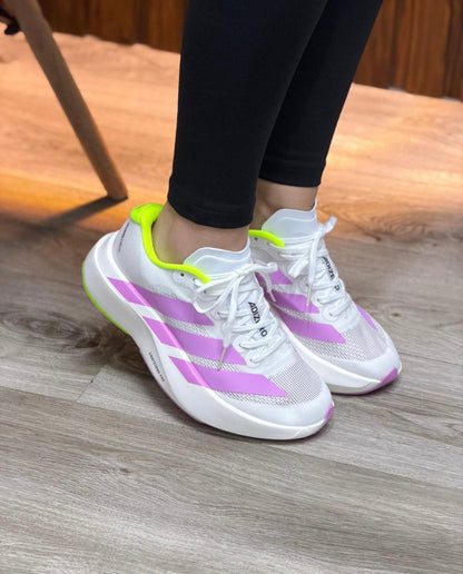 ADIDAS ADIZERO EVO BLANCO MORADO