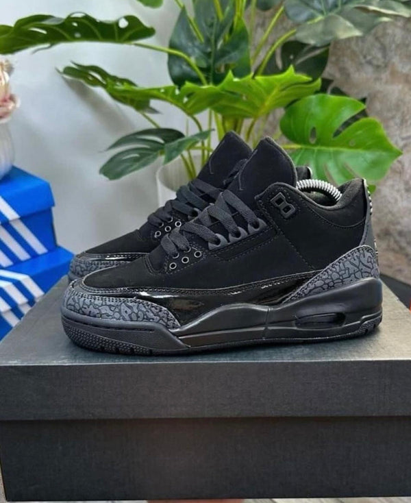 NIKE JORDAN RETRO 3 NEGRA - GRIS
