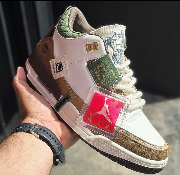 NIKE JORDAN RETRO 3 BOANCA - VERDE