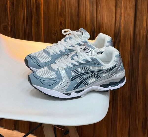 ASICS GEL KAYANO 14 GRIS - VERDE