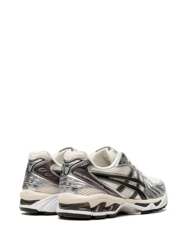 ASICS GEL KAYANO 14 BLANCO - PLATA