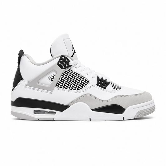 NIKE JORDAN RETRO 4 BLANCA - NEGRA
