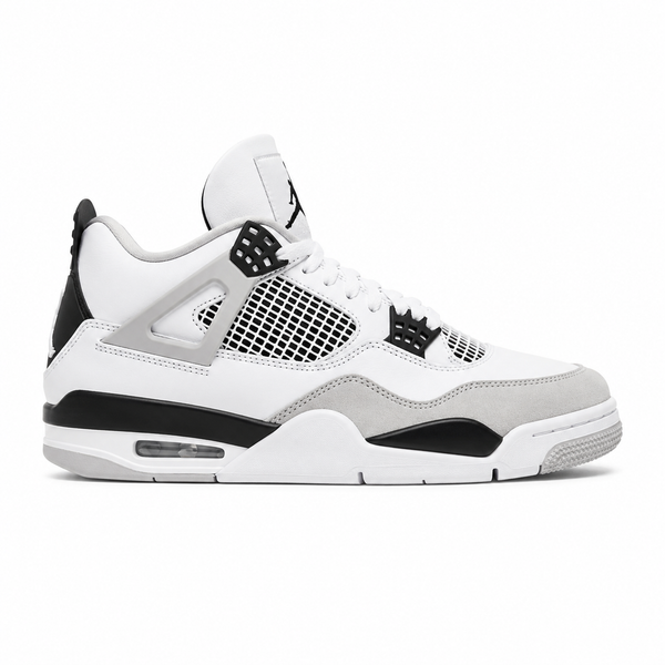 NIKE JORDAN RETRO 4 BLANCA - NEGRA