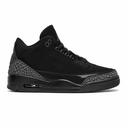 NIKE JORDAN RETRO 3 NEGRA - GRIS